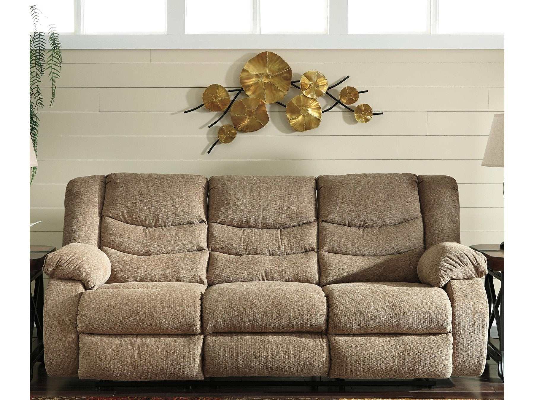 tulen manual reclining loveseat