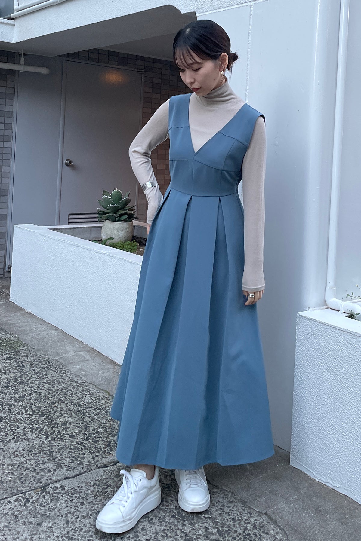 rose bleue♡ジャンパースカート-connectedremag.com