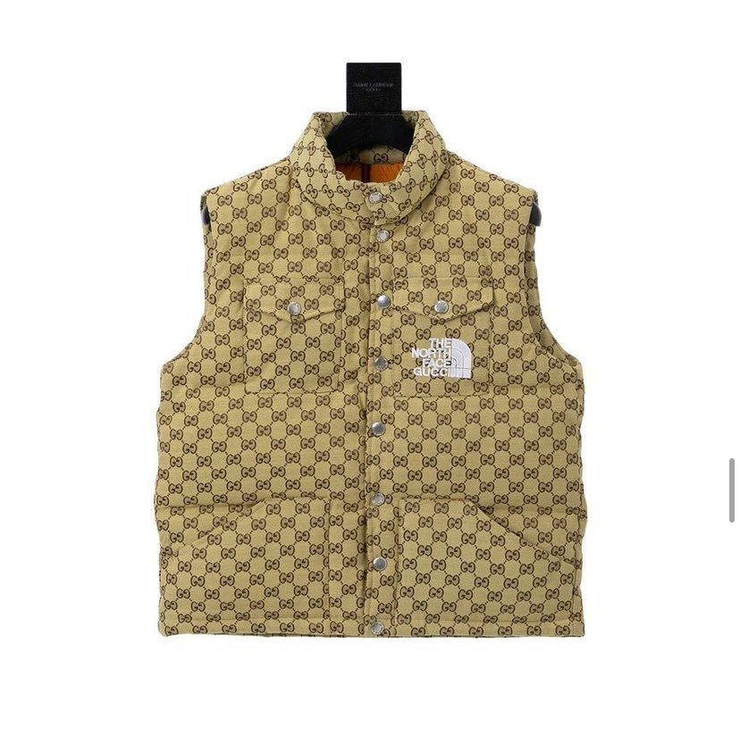 north face gucci gilet