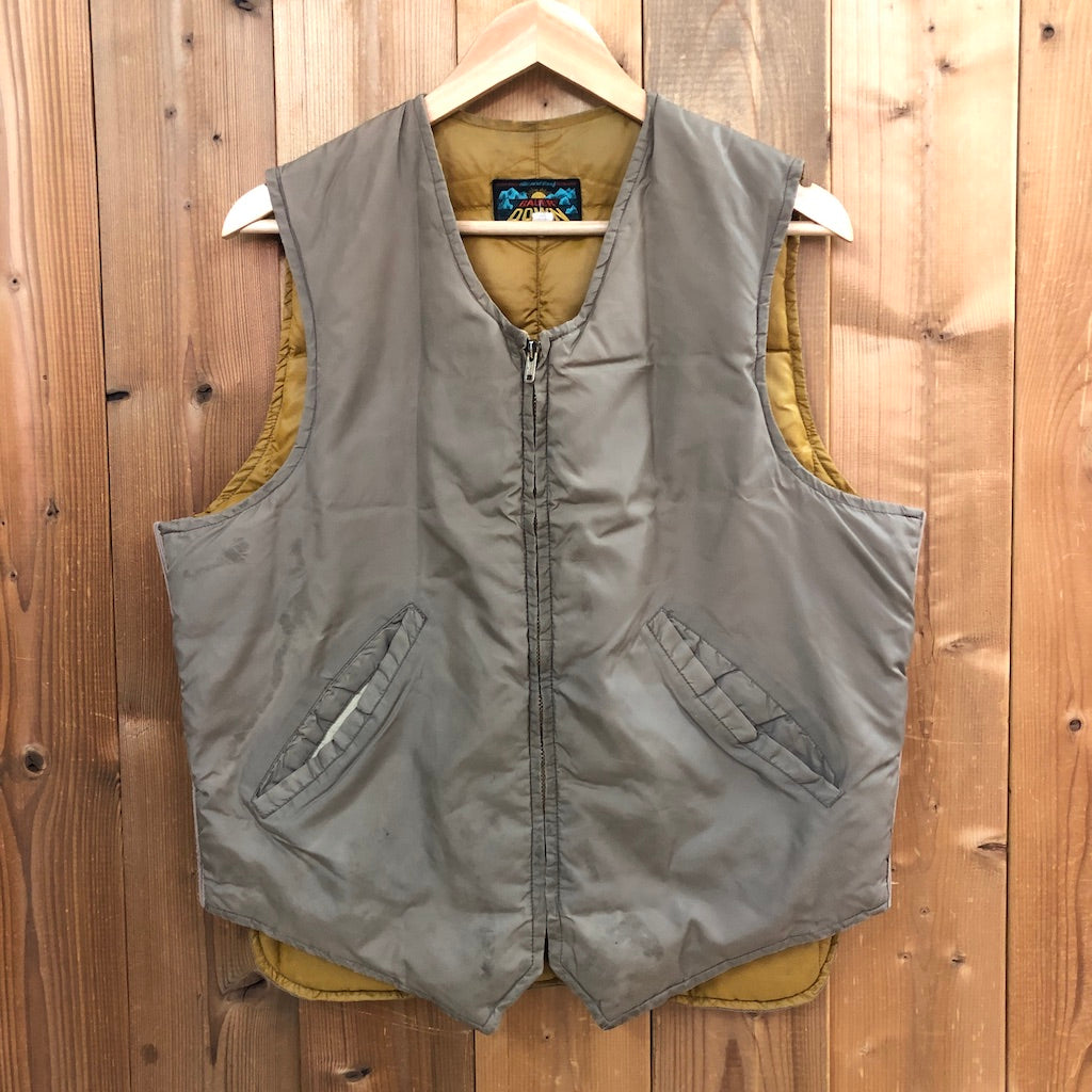 熱い販売 40- 日の出タグ vintage メンズ Eddie Bauer ベスト バウアー