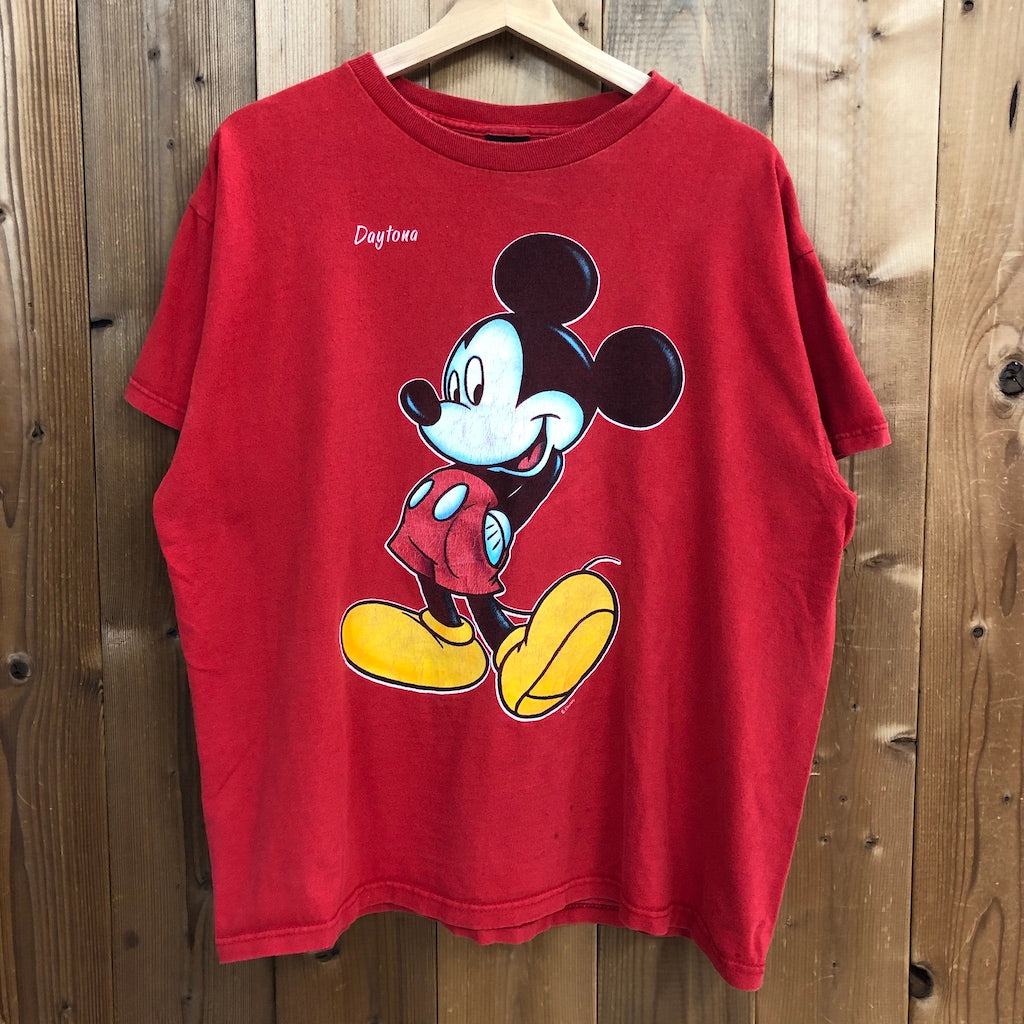 USA製 SHERRY'S BEST 両面 ミッキーマウス ディズニー Tシャツ - T 