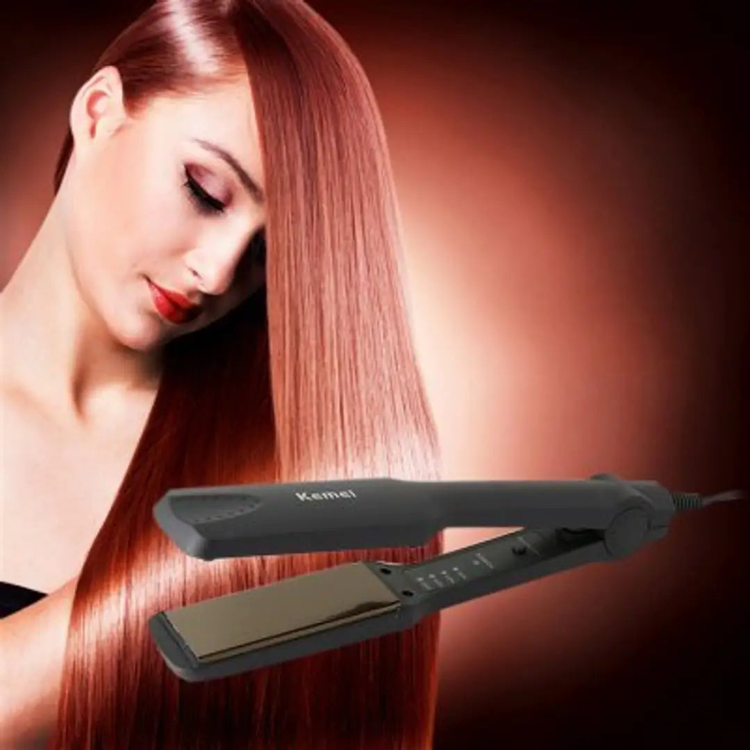 D4STARS Kemei KM-329 New Flat Straightening Iron Styling Tool Professional Hair  Straightener | STORE APT