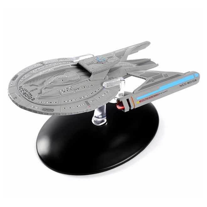 Eaglemoss Star Trek USS Titan Captain William T Riker With Collector Magazine 