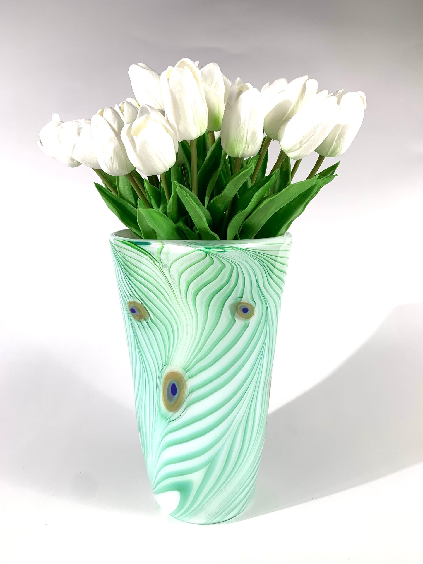 Peacock Vase