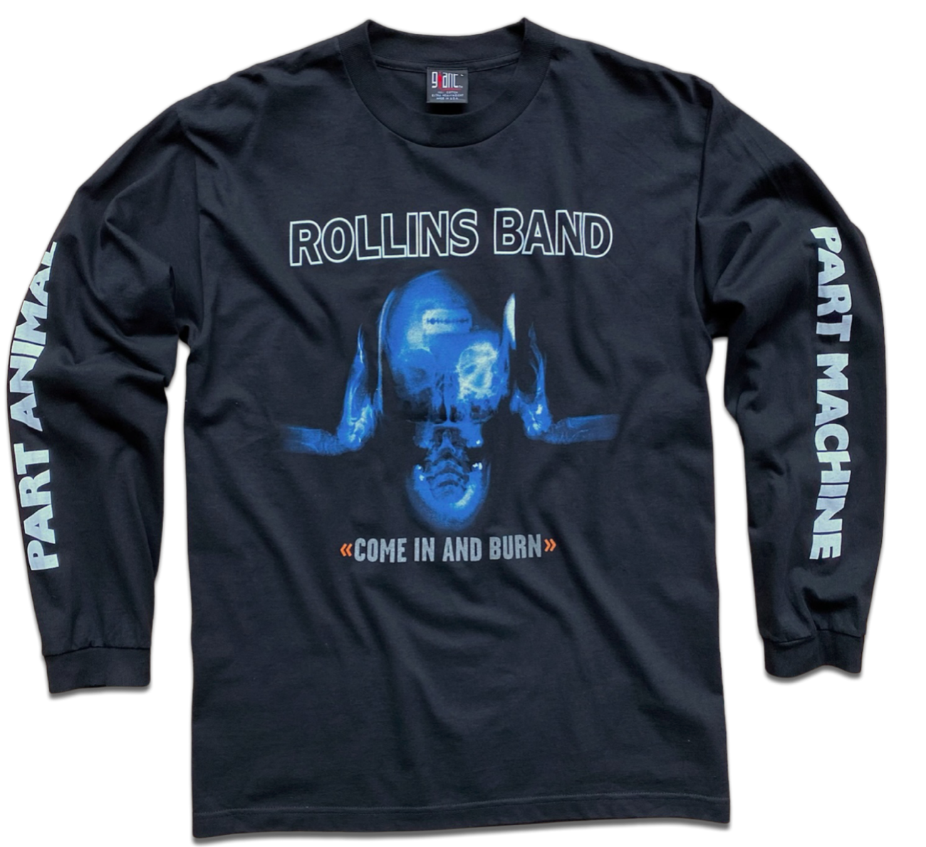 90s Rollins Band L/S Tee - Tシャツ/カットソー(七分/長袖)