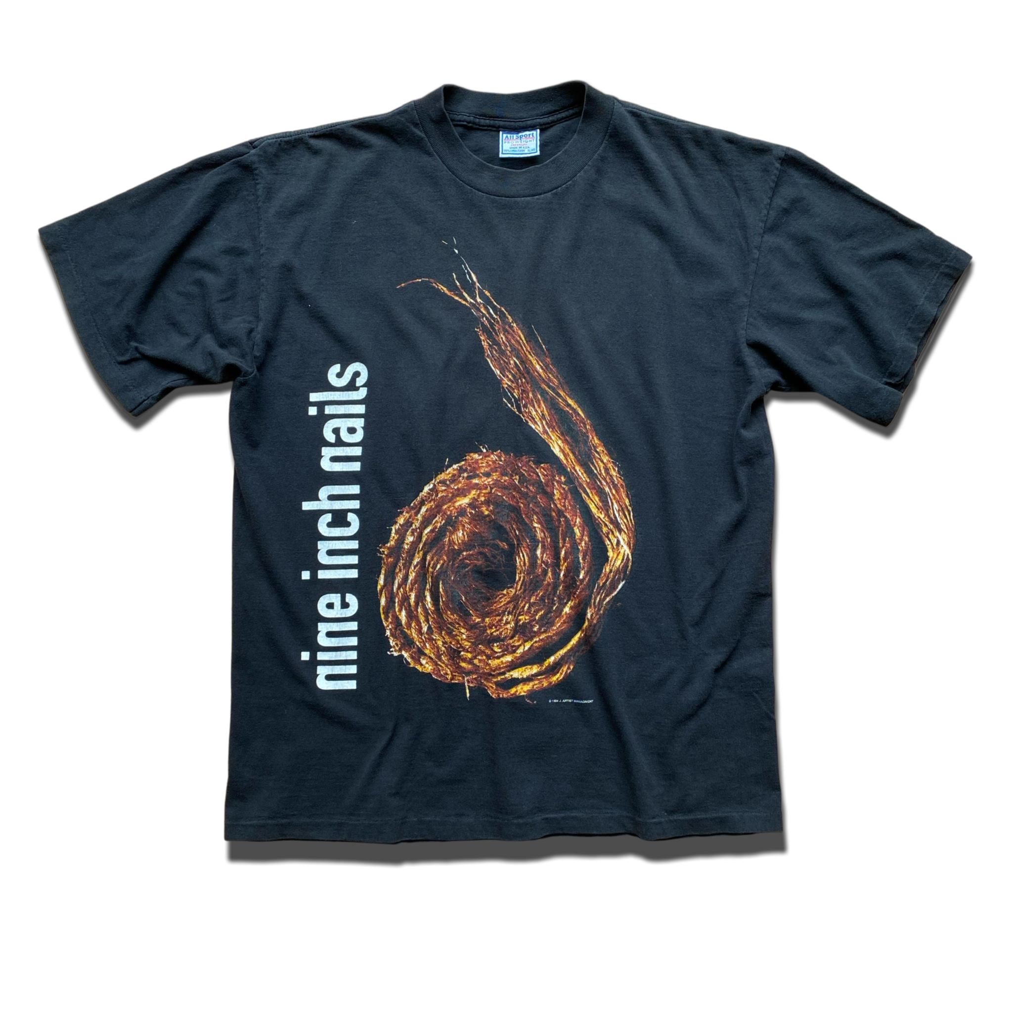Vintage Nine Inch Nails 1994 Further Down The Spiral T-Shirt