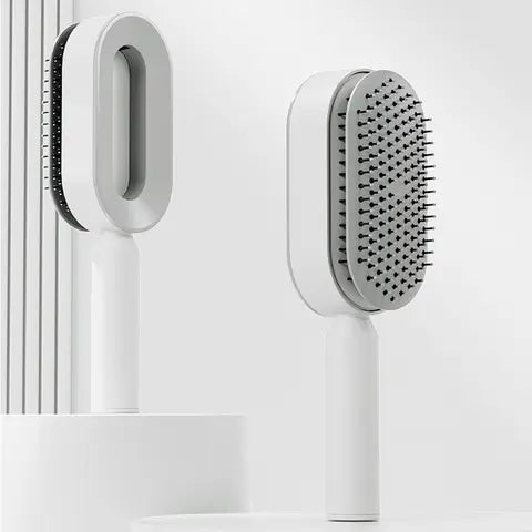 Self-Cleaning Hair Brush – Skinovatech