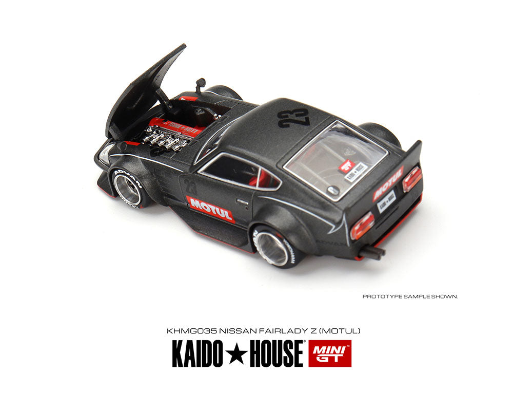 (Preorder) Kaido House x Mini GT 1:64 Datsun Fairlady Z Motul Z Advan