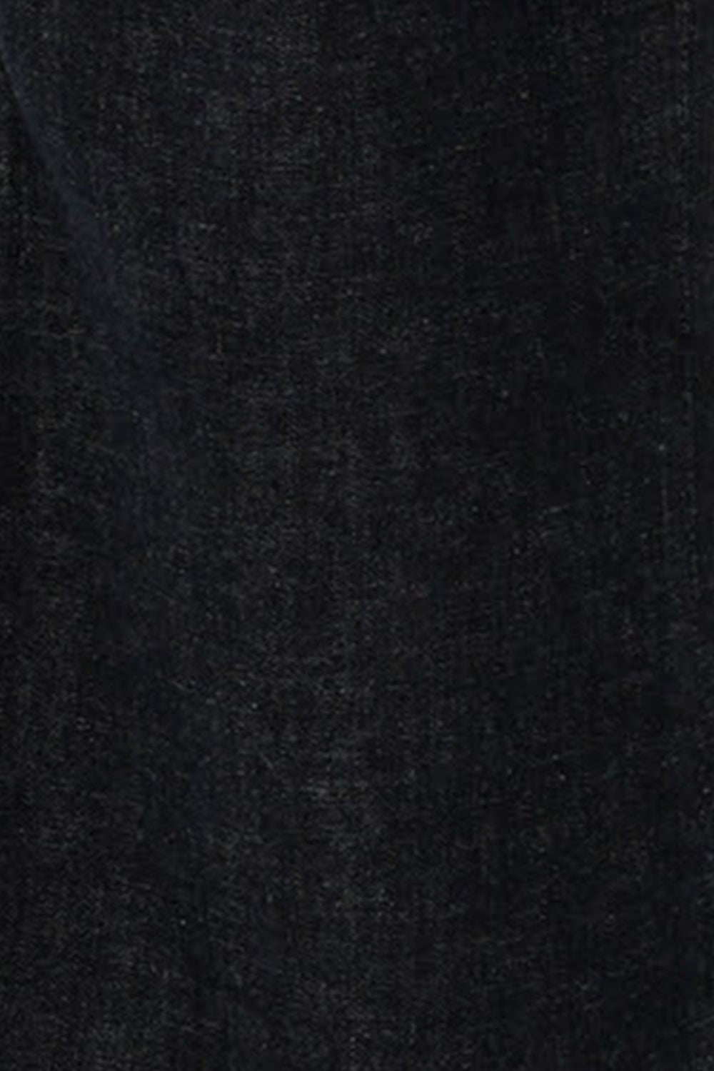 Swatch of ethical and sustainable, organic cotton denim in midnight blue used by Australian and New Zealand women's clothing label, L&F to make tailored jeans wear in sizes 8 to 24.