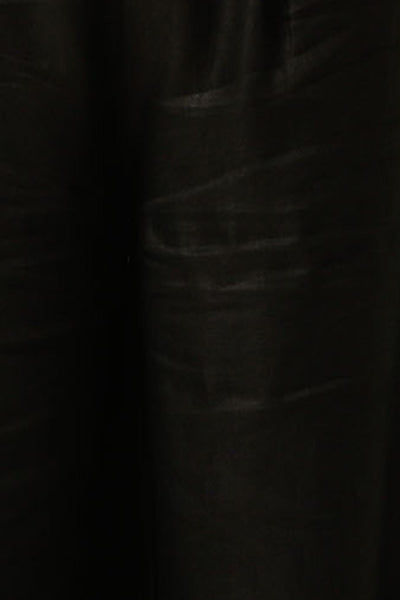 fabric swatch of black linen