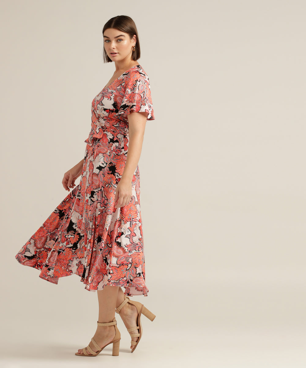 Nyssa Dress in Paisley