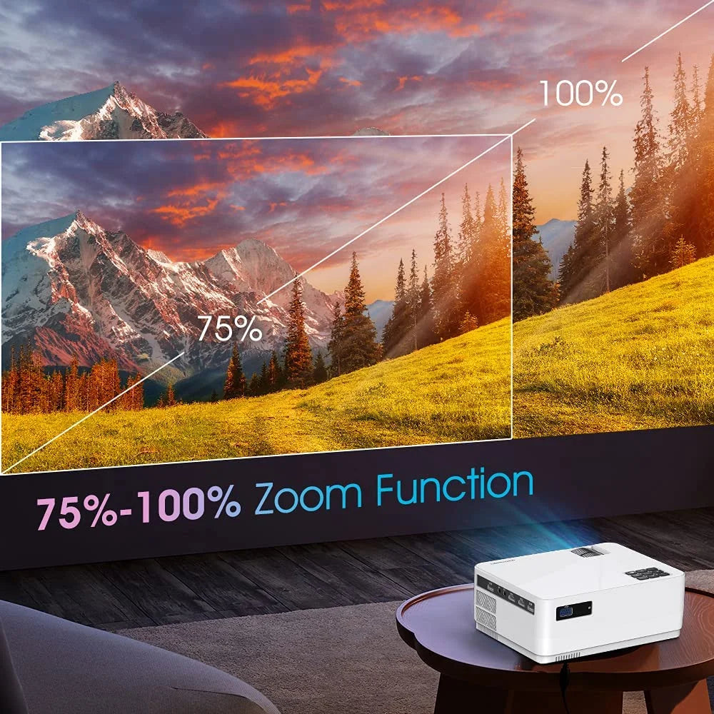 WiFi & Bluetooth Projector