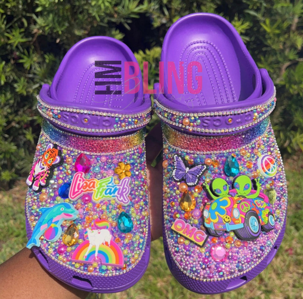 lisa frank crocs toddler