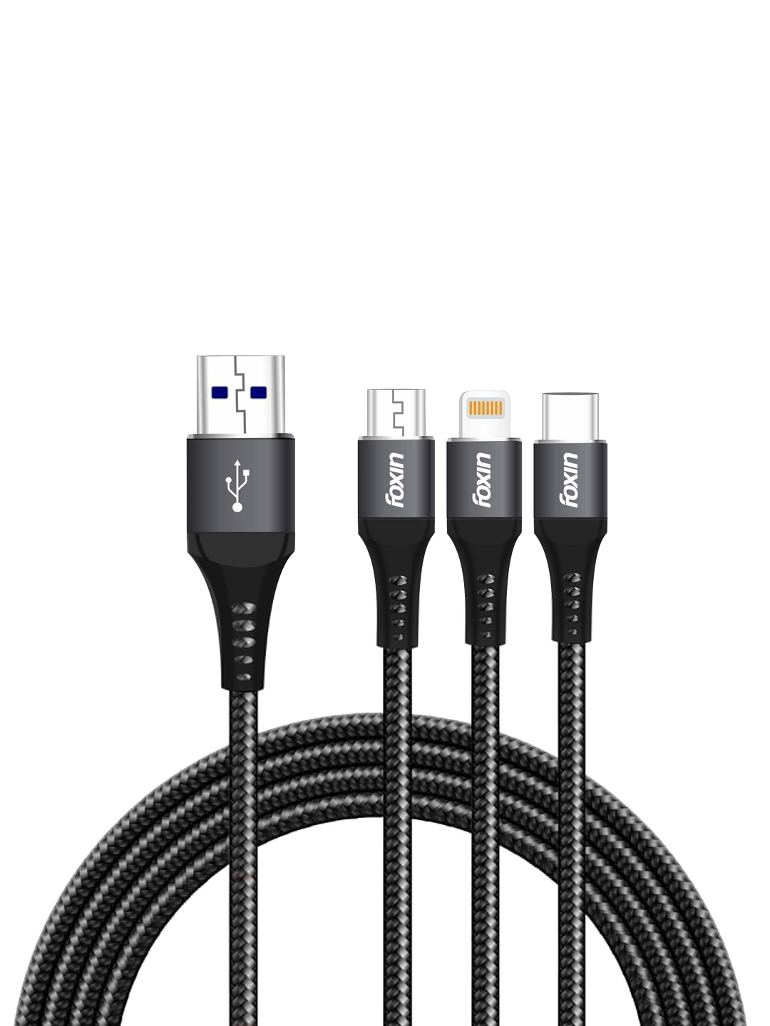 Foxin MAC08 3 in 1 USB Charging Cable