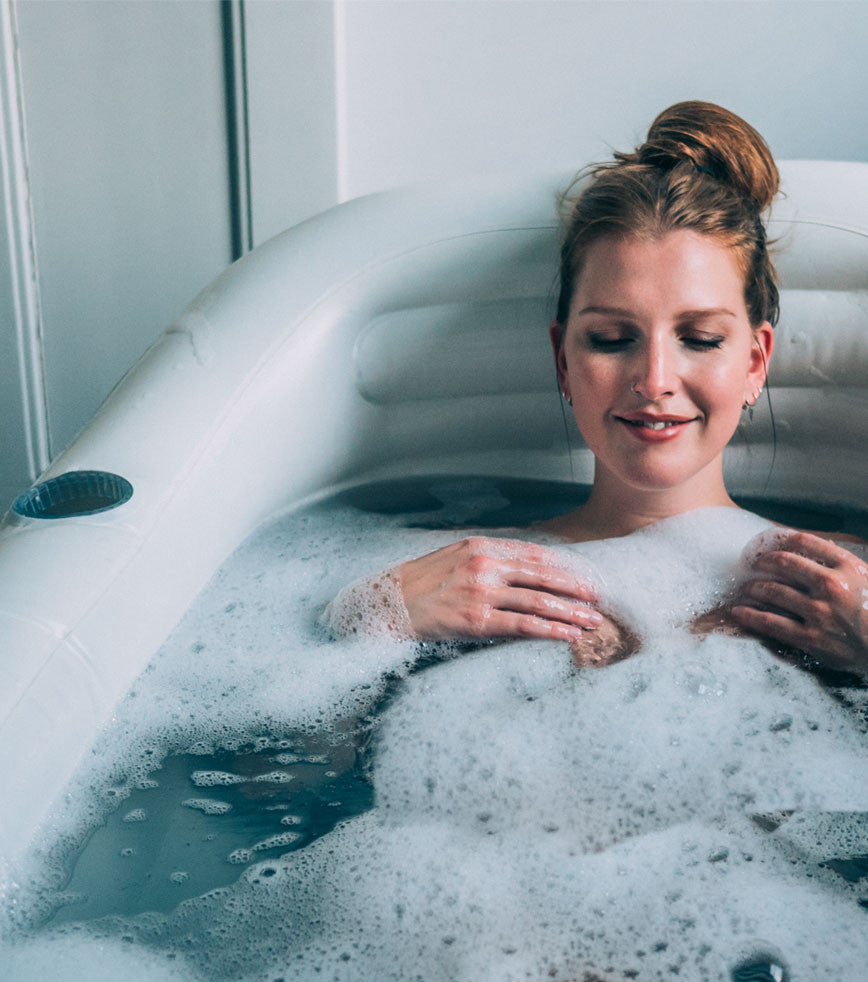 Baignoire gonflable de détente luxueuse