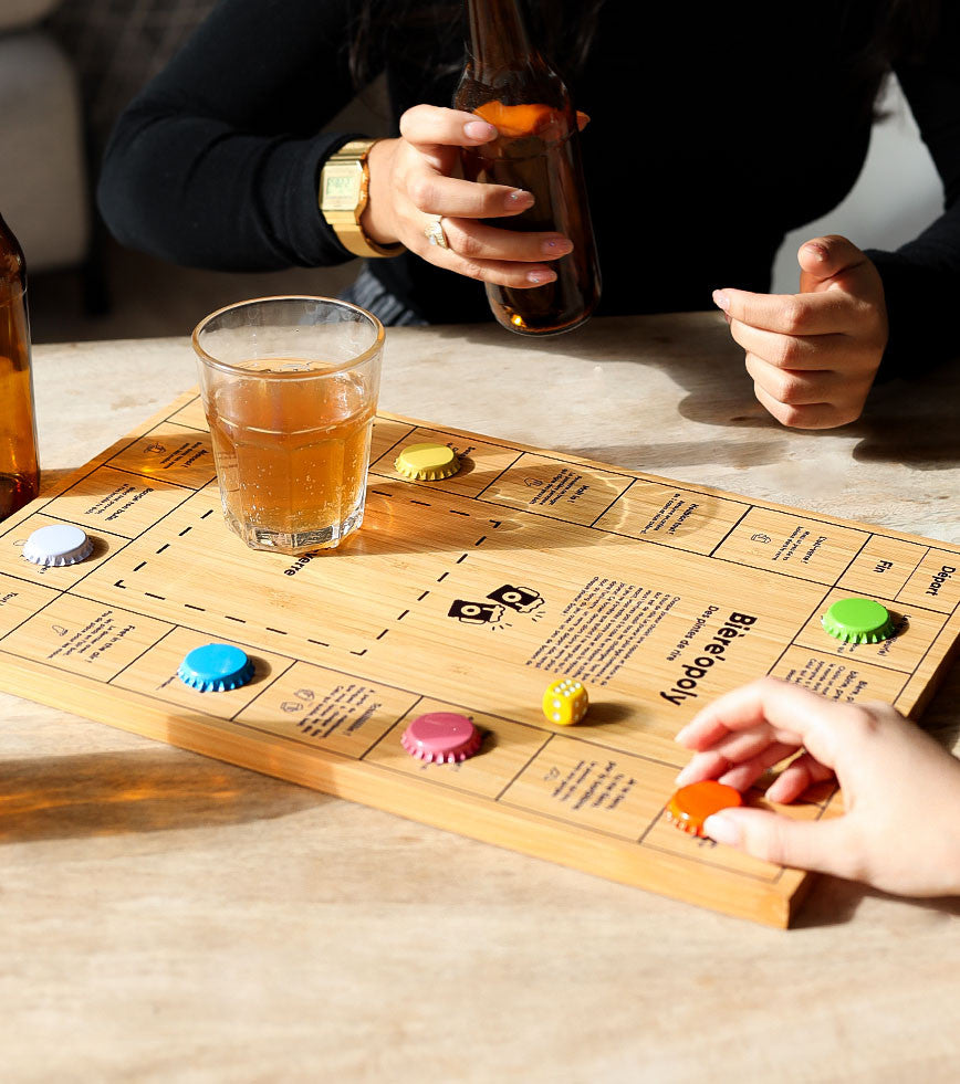 Bière 'opoly - Jeu à jouer entre cousin