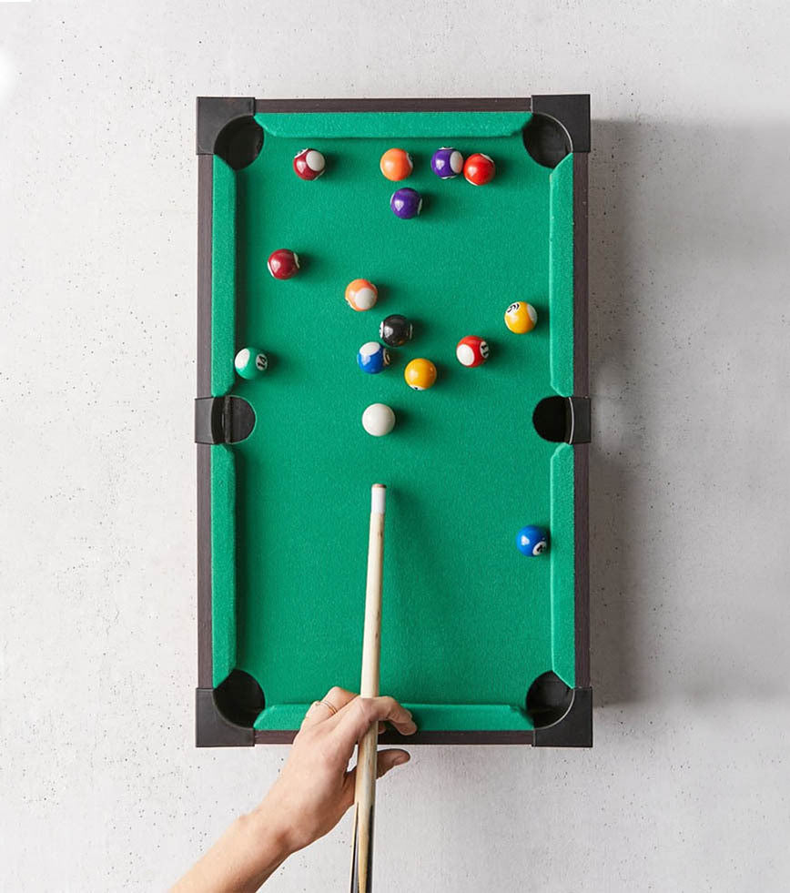 Billard de table en bois