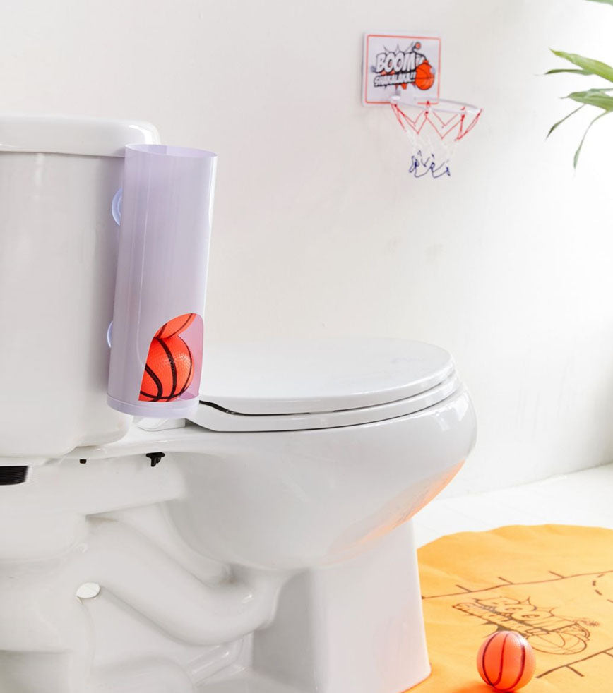 Jeu de Basket pour Toilettes  Toilet Basketball - CoolGift