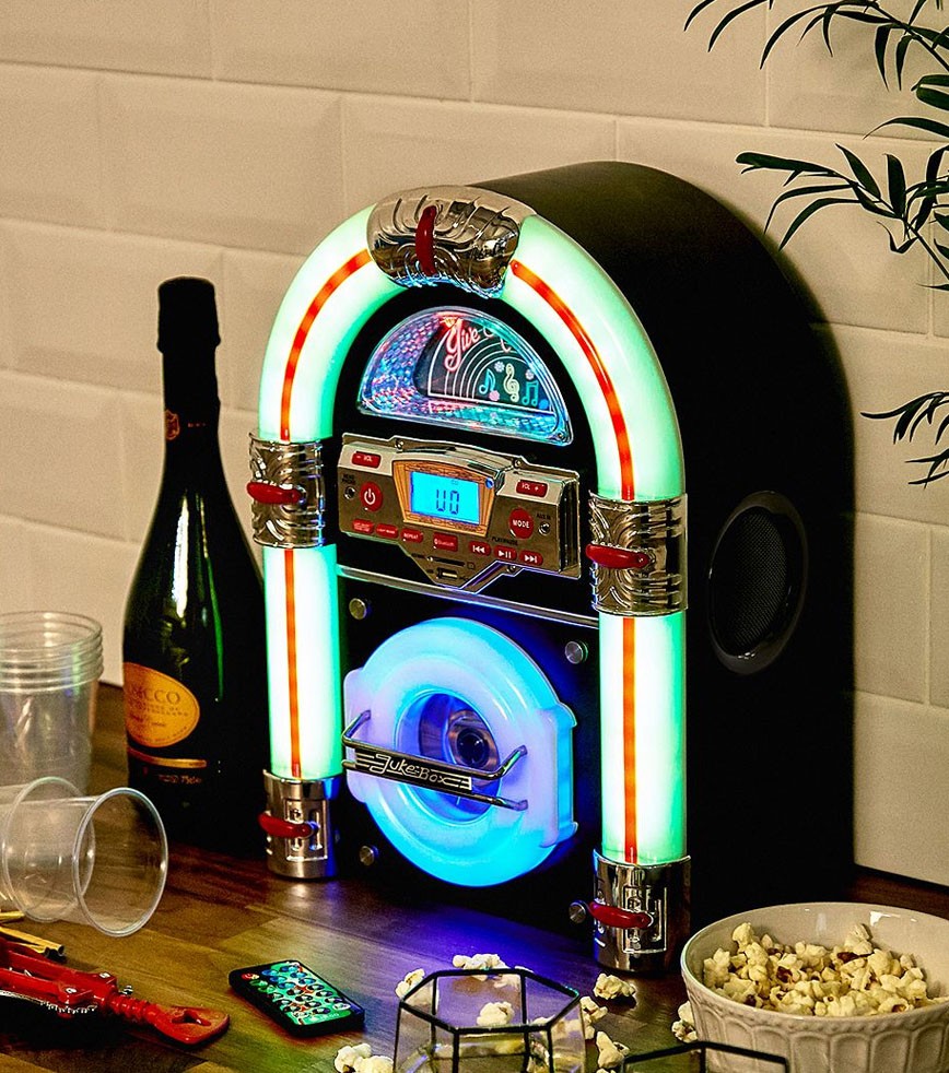 Jukebox rétro bluetooth années 60