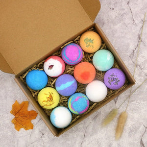 Fragrant Bath Gift Box Bath Agent Bubble Egg