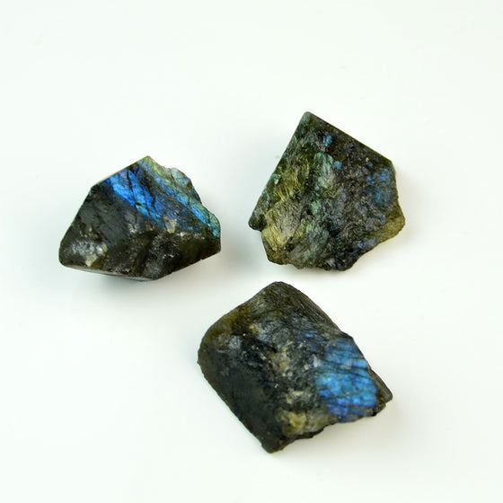 100g/Bag Natural Rough Labradorite Crystal Stone