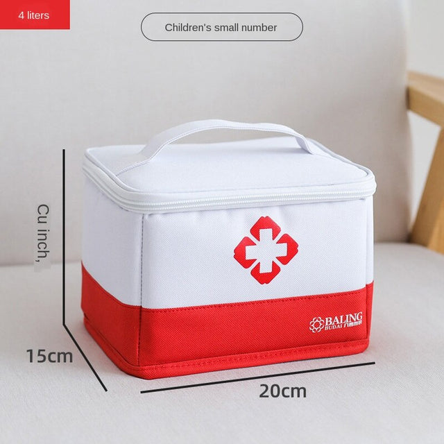 3 Layer Health Medicine Box Chest Handle First Aid Kit Storage Organizer Drawer