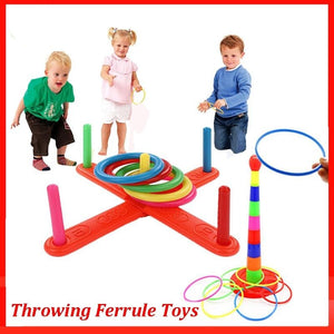 Kids Outdoor Sport Toys Circle Ferrule Stacked Layers Game