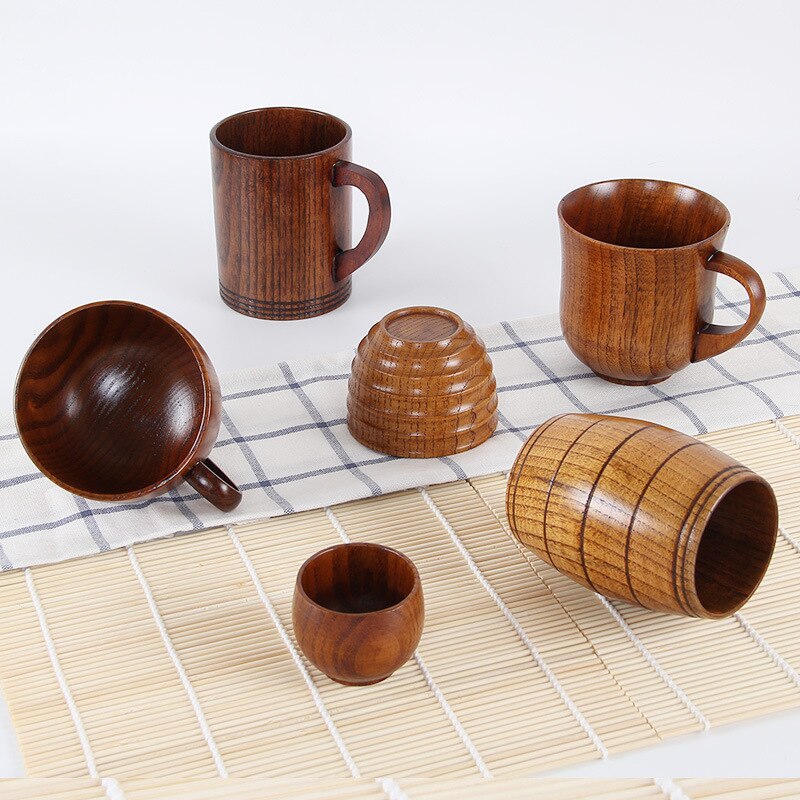 Japanese Style Wooden Cup