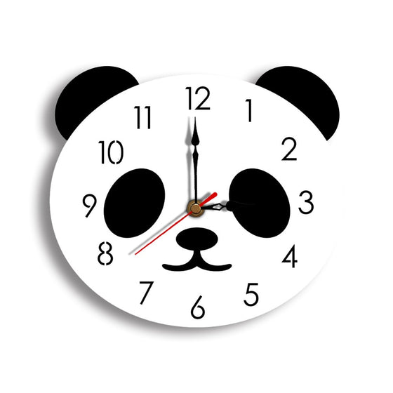 Creative Cartoon Mural Clock Modern Acrylic Watch National Treasury