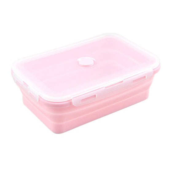 Collapsible Food Fruit Salad Storage Containers with Airtight Lid