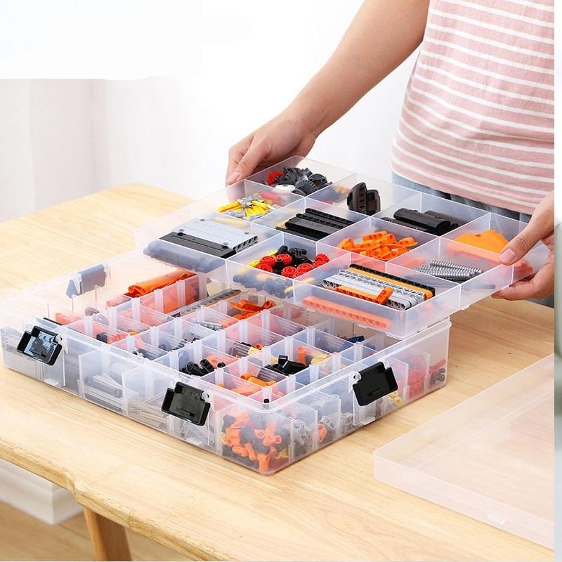Toy Organizer Containers Lego Building Block Storage Boxes Organiser