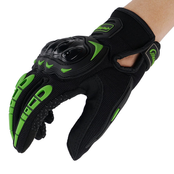 Motorcycle Glove Guantes Moto Touch Screen Full Finger Breathable Powered