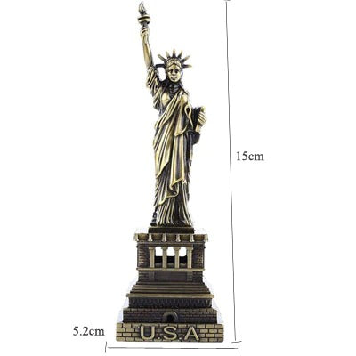 World Famous Landmark Building Souvenir Statue