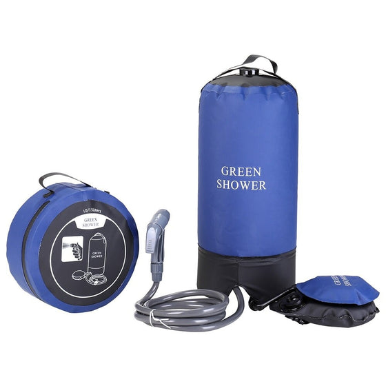 Foot Pump Lightweight Inflatable Shower Pressure Shower Water Bag