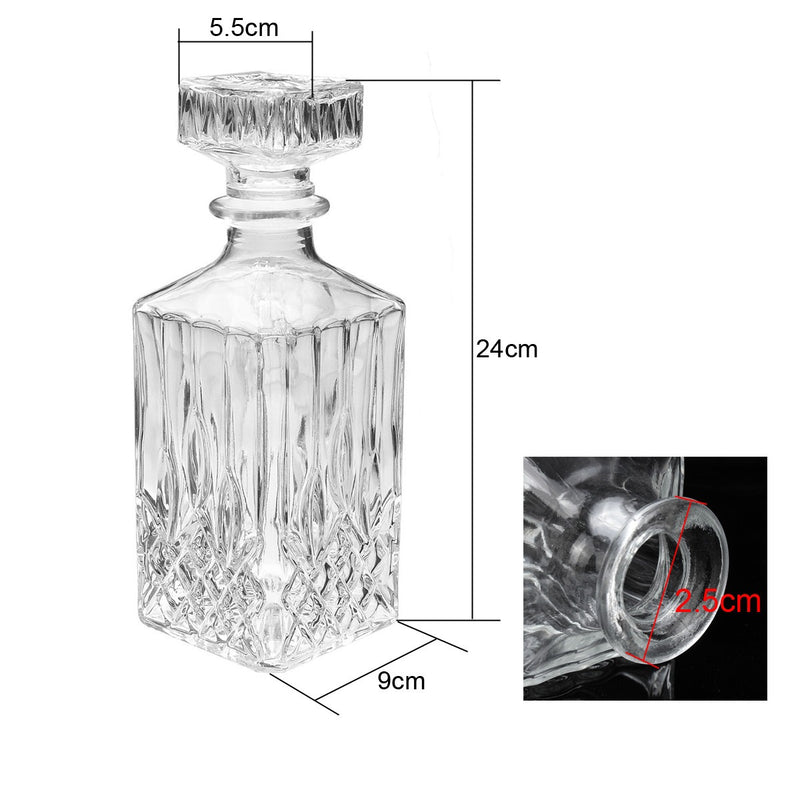 Whiskey Crystal Bottle Drink Decanter