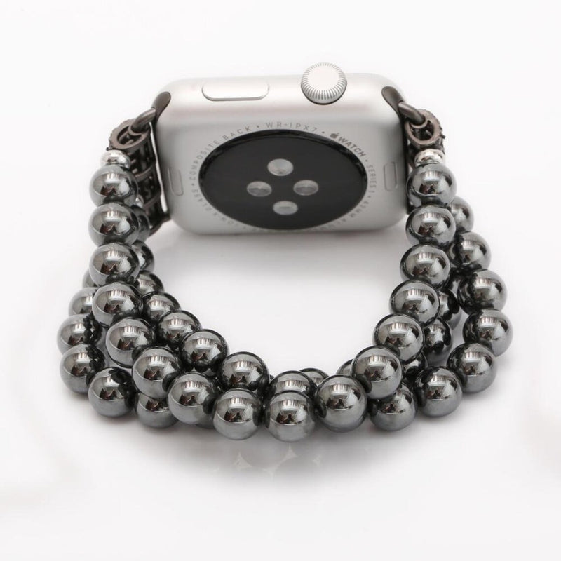 New Apple Strap Is Suitable for Apple IWatch - Natural Paraffin Line - Multi-layer Hand-woven - Strap Bracelet for iWatch