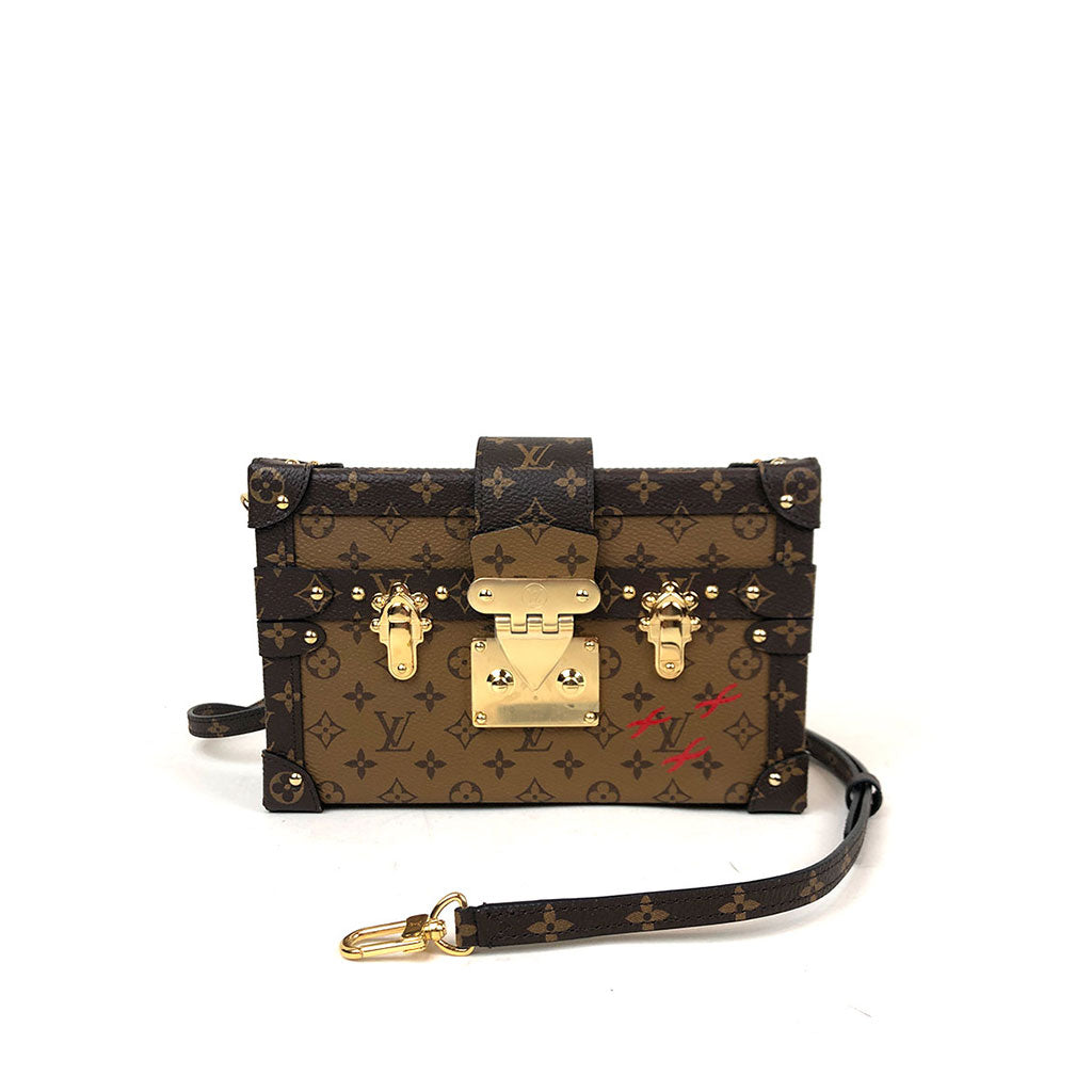 LOUIS VUITTON • Petite Malle • Monogram Reverse -- RESERVED