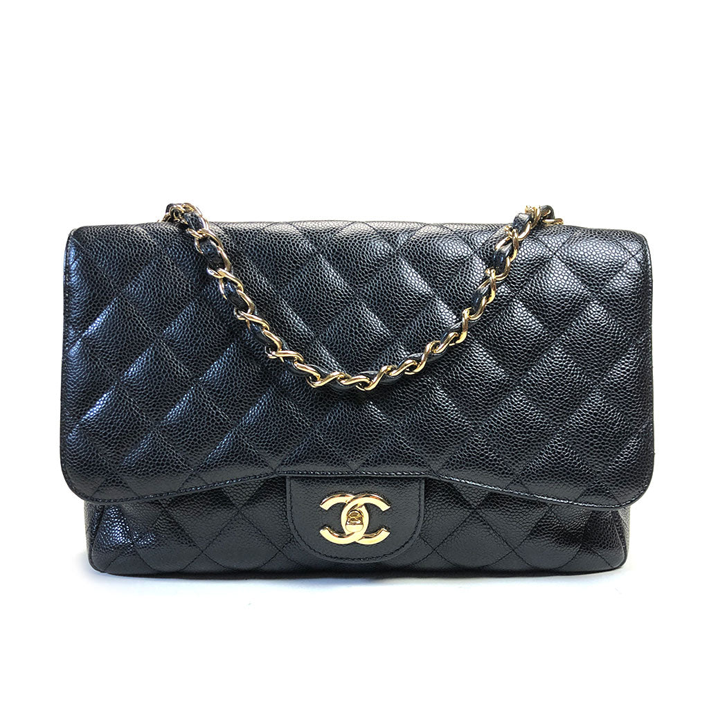 CHANEL • Timeless Jumbo • Black