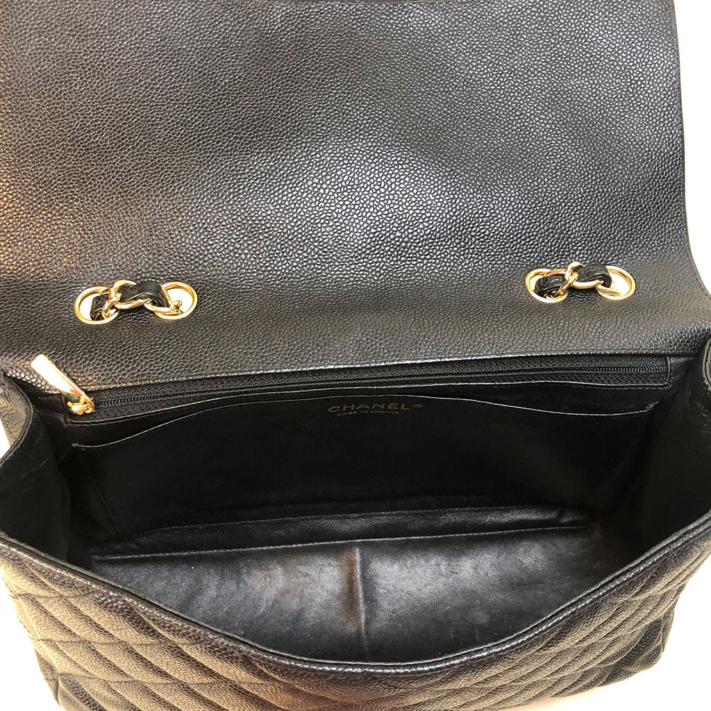 CHANEL • Timeless Jumbo • Black
