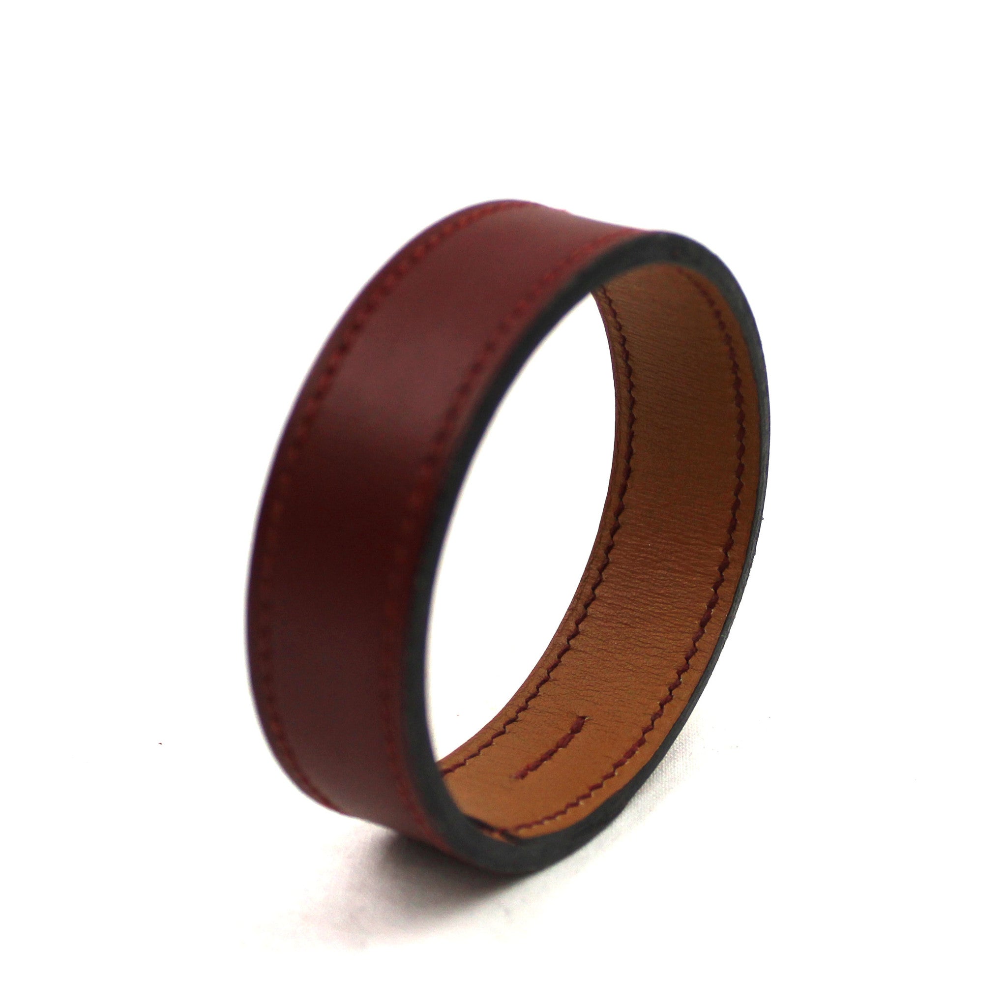 HERMES Bracelet Cuir