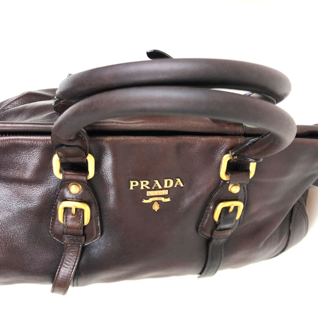 PRADA • Handbag • Brown