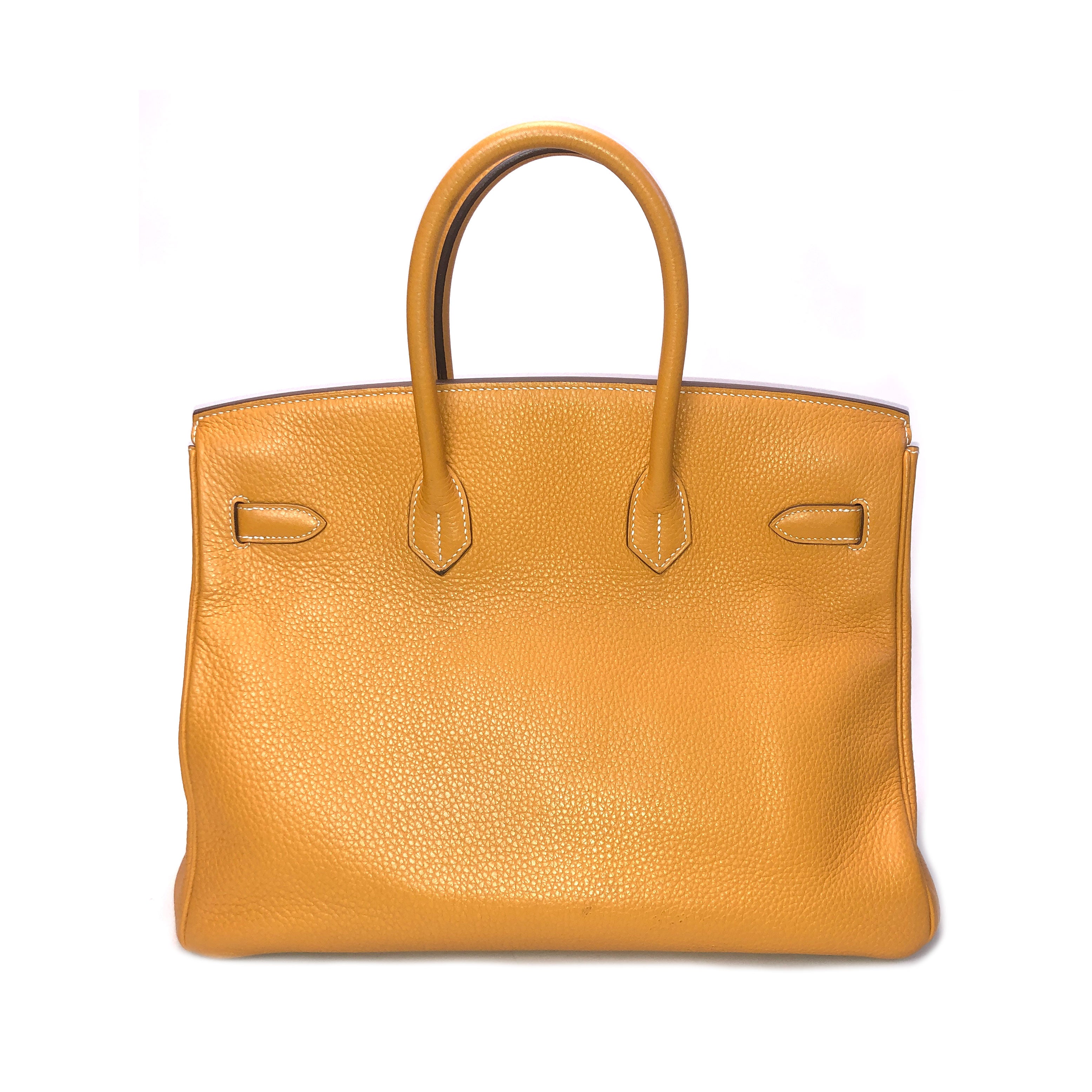 HERMES • Birkin 35 • Jaune Ambre