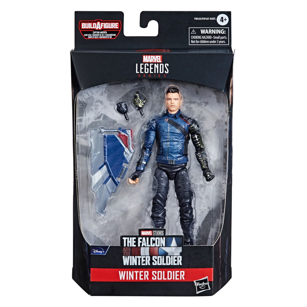 captain america marvel legends winter soldier figure 6 inches