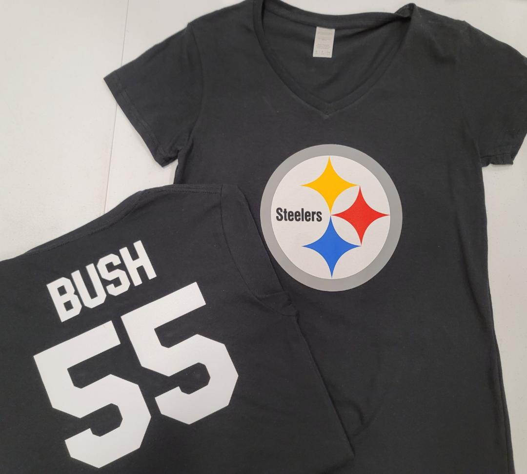 0925 MENS Pittsburgh Steelers MITCH TRUBISKY Eligible Receiver Jersey Shirt