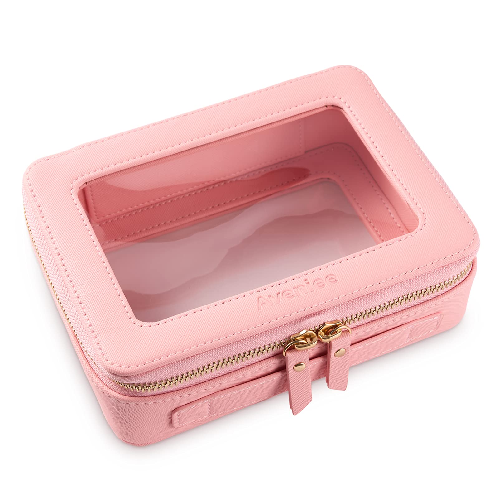 Details about   Mesh Travel Bag Organizer Women Transparent Packing Cube Zipper Cute Makeup Case 