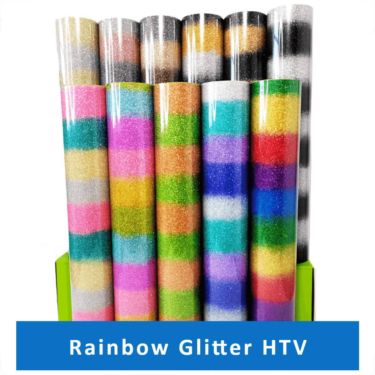 Rainbow Glitter Htv American Htv Crafts Il