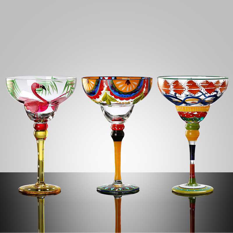 festive margarita glasses