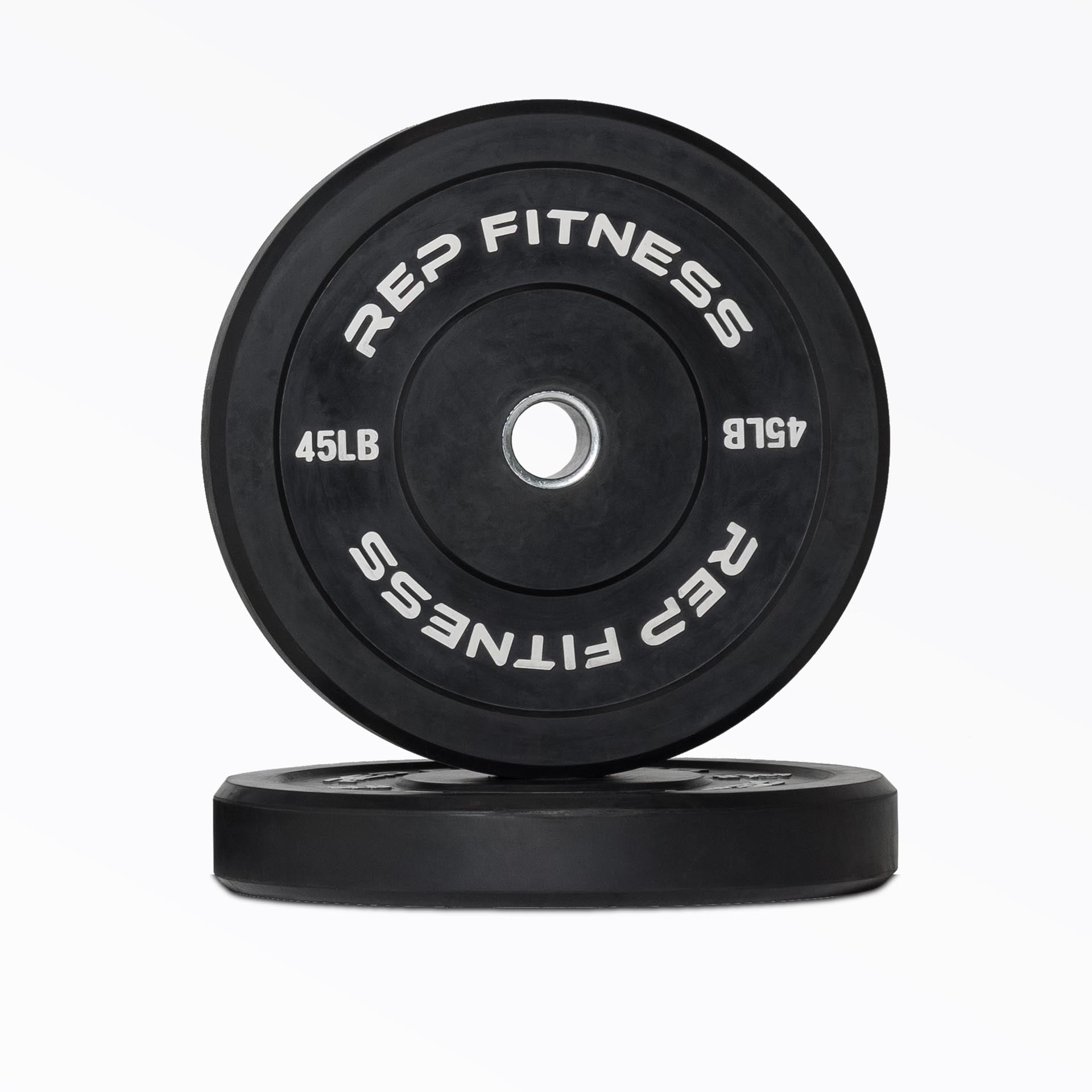 BodyRip Olympic Weight Plates 4x15kg Black for Home or Commercial Gym 