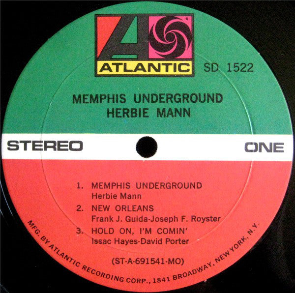 Buy Herbie Mann : Memphis Underground (LP, Album, MO ) Online for