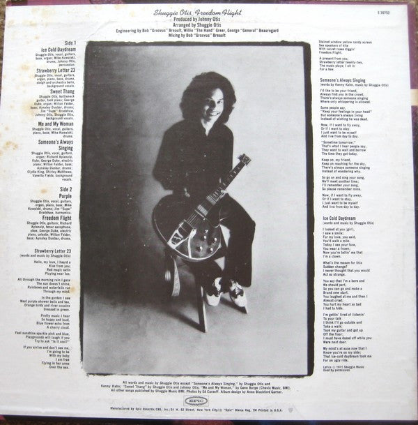 Buy Shuggie Otis : Freedom Flight (LP, Album, RP) Online for a